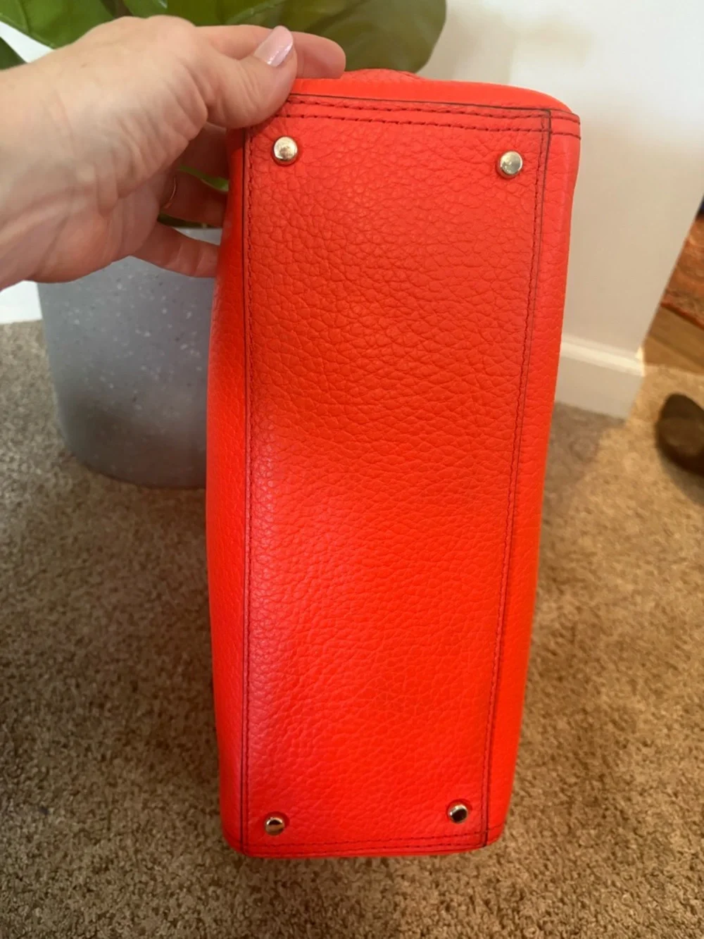 Kate Spade Southport Ave Linda Tote in Flaming Red - Picture 4 of 9